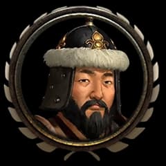 Genghis Khan leader icon